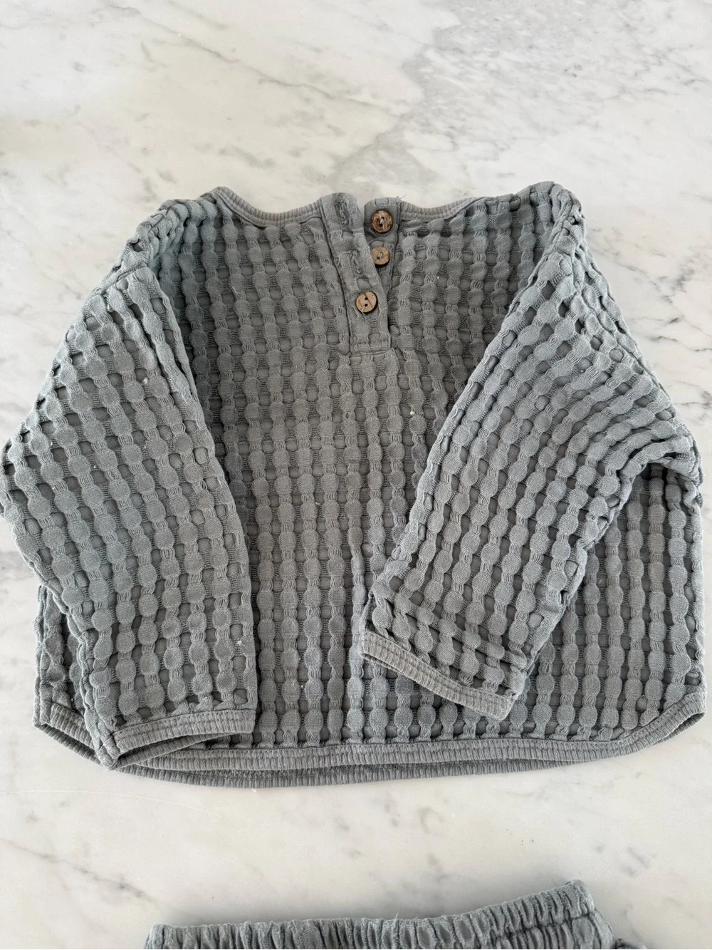 Quincy Mae Flynn Set - Dusty Blue